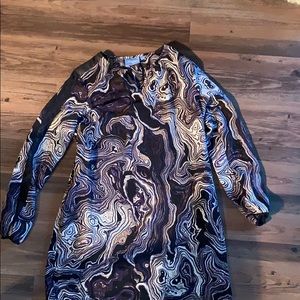 Simply Vera Vera Wang Pattern Dress